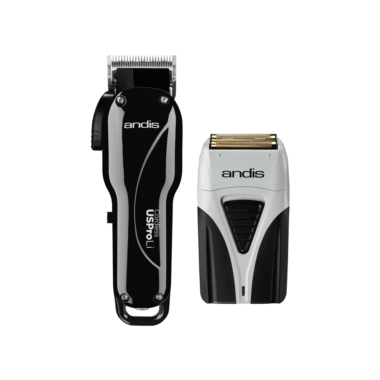 Andis Cordless Combo Adjustable Blade Clipper & Cordless Shaver
